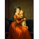 Grafika - Louise-Élisabeth Vigee le Brun: Princess Alexandra Golitsyna and her son Piotr, 1794