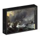 Grafika - Ludolf Backhuysen: Ships in Distress off a Rocky Coast, 1667