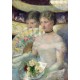 Grafika - Mary Cassatt : The Loge, 1882