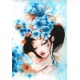 Grafika - Misstigri - Blue Flowers