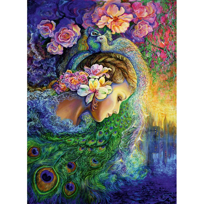 Puzzle Peacock Daze Grafika-P-02983 3000 pieces Jigsaw Puzzles - Forests,  Flowers and Gardens - Jigsaw Puzzle