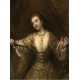 Grafika - Rembrandt : Lucretia, 1664