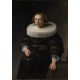 Grafika - Rembrandt - Portrait of a Woman, 1632