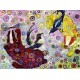 Grafika - Sally Rich - Red and Gold Badgers