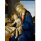 Grafika - Sandro Botticelli: La Madone du Livre, 1480