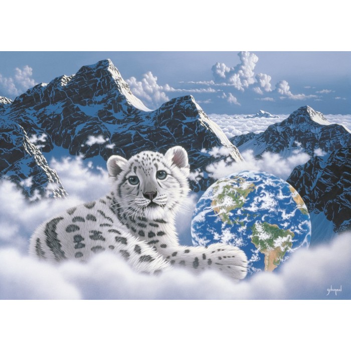 Puzzle Grafika-T-00389 Schim Schimmel - Bed of Clouds