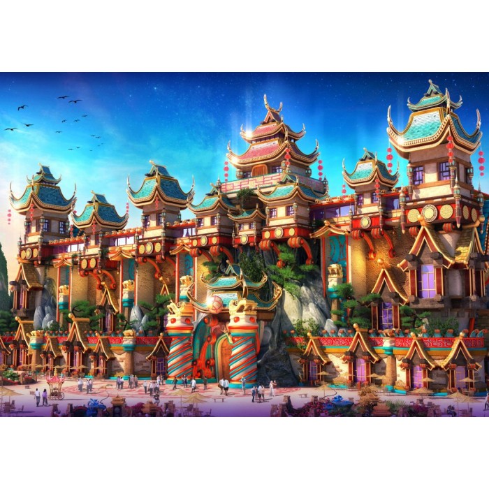 Puzzle Grafika-T-00674 Fairyland China