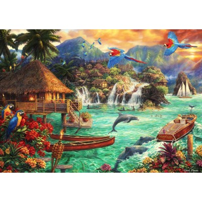 grafika-Puzzle - 1000 pieces - Chuck Pinson - Island Life