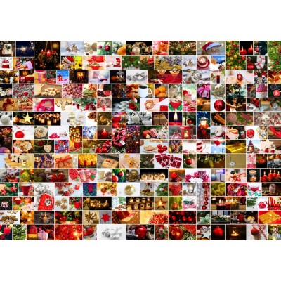 grafika-Puzzle - 1000 pieces - Collage - Christmas