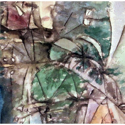 Grafika - 1000 pièces - Paul Klee : Klee Leitungsstangen anagoria, 1913