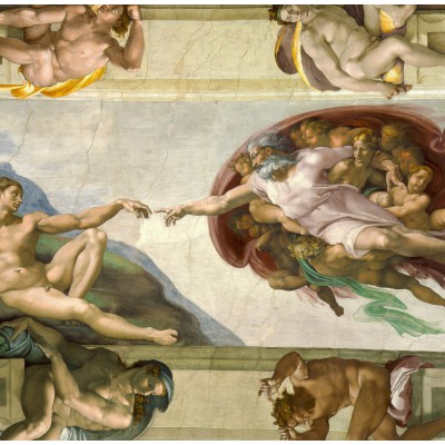 grafika-Puzzle - 1000 pieces - Michelangelo, 1508-1512