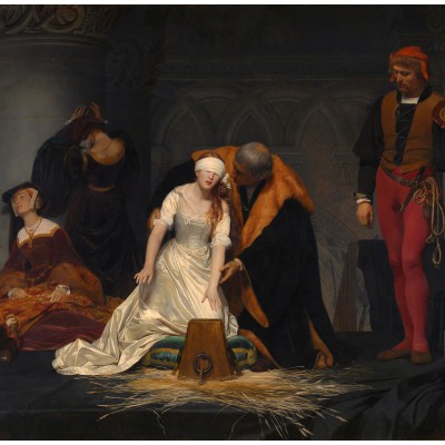 Grafika - 1000 pièces - Paul Delaroche : Le Supplice de Lady Jane Grey, 1833
