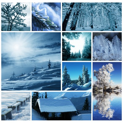 Grafika - 1000 pièces - Winter Collage