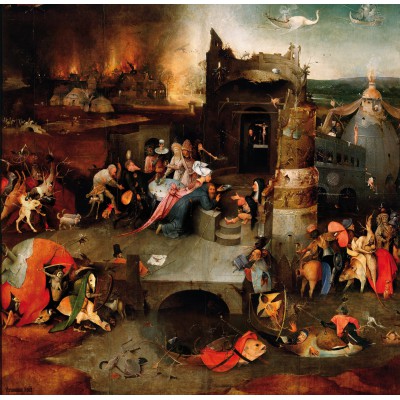 Puzzle  Grafika-T-02313 Bosch: The Temptation of Saint Anthony, 1495-1515