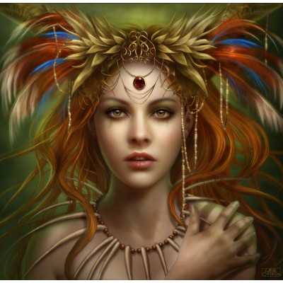 Grafika - 1000 pièces - Tribal Goddess