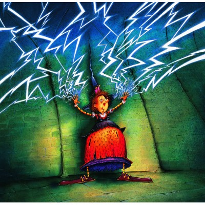 Grafika - 1000 pièces - François Ruyer - La Sorcière aux Eclairs