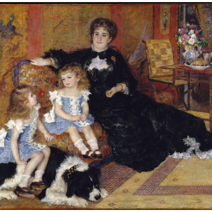 Puzzle Grafika-T-02380 Auguste Renoir - Mrs Charpentier and Her Children, 1878