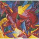 Grafika - Umberto Boccioni : Forme plastiche di un Cavallo, 1914