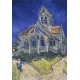 Grafika - Van Gogh - The Church in Auvers-sur-Oise, 1890