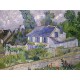 Grafika - Van Gogh Vincent: Maison à Auvers, 1890