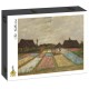 Grafika - Vincent Van Gogh - Flower Beds in Holland, 1883