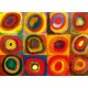 Grafika - XXL Pieces - Vassily Kandinsky - Color Study: Squares with Concentric Circles