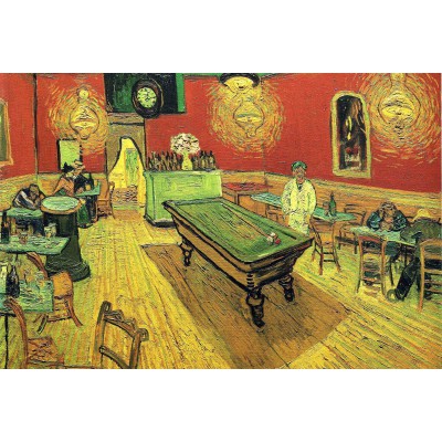 Grafika - 12 pièces - Vincent van Gogh: The Night Cafe, 1888