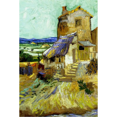 Grafika - 12 pièces - Vincent Van Gogh : Le Vieux Moulin, 1888
