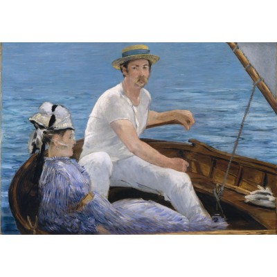 Grafika - 12 pièces - Edouard Manet : En Bateau, 1874