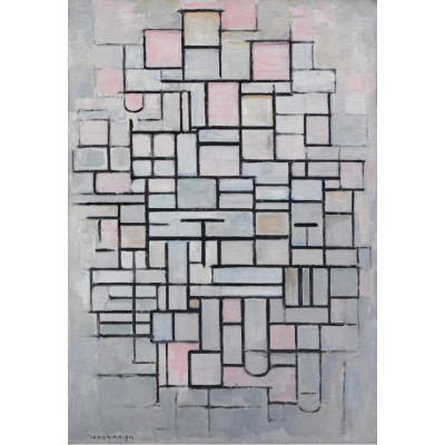 Grafika - 12 pièces - Piet Mondrian : Composition No.IV, 1914