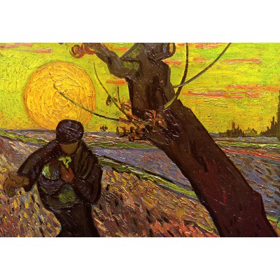 grafika-Puzzle - 12 Teile - Van Gogh: Der Säer, 1888
