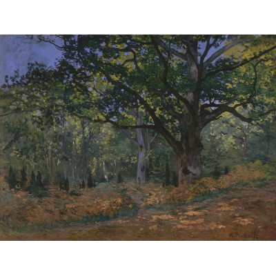 grafika-Puzzle - 12 pieces - Claude Monet: Fontainebleau, 1865