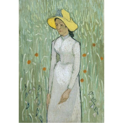 grafika-Puzzle - 12 pieces - Vincent Van Gogh - Girl in White, 1890
