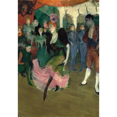 grafika-Puzzle - 12 pieces - Henri de Toulouse-Lautrec: Marcelle Lender Dancing the Bolero in Chilpéric, 1895-1896