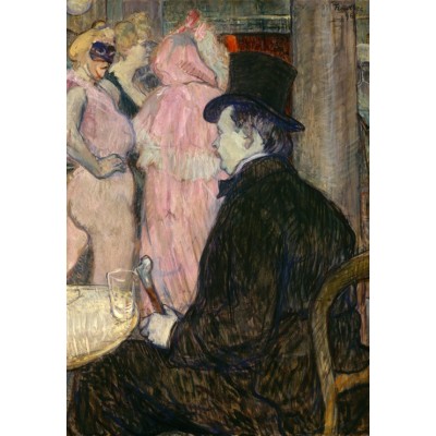 Grafika - 12 pièces - Henri de Toulouse-Lautrec : Maxime Dethomas, 1896