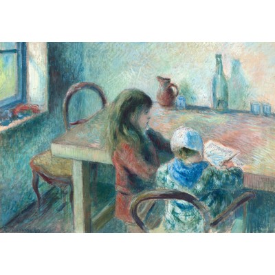 grafika-Puzzle - 12 pieces - Camille Pissarro: The Children, 1880