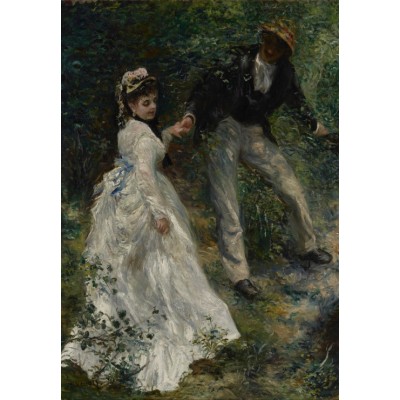 Grafika - 12 pièces - Pierre-Auguste Renoir: La Promenade, 1870