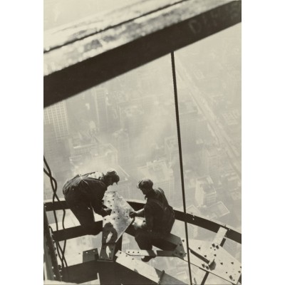 Grafika - 12 pièces - Lewis W. Hine: Empire State Building, New York, 1931