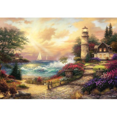 grafika-Puzzle - 12 Teile - Chuck Pinson - Seaside Dreams