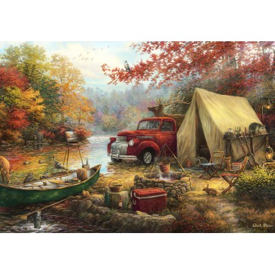 grafika-Puzzle - 12 pieces - Chuck Pinson - Share the Outdoors
