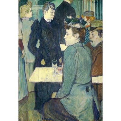 grafika-Puzzle - 24 pieces - Henri de Toulouse-Lautrec: A Corner of the Moulin de la Galette, 1892