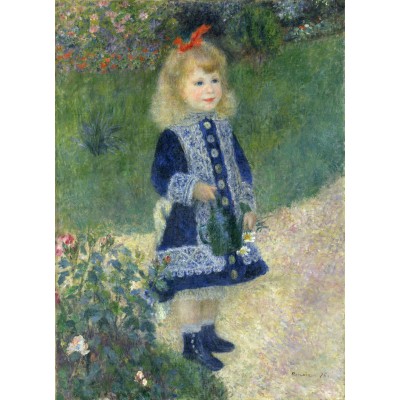 grafika-Puzzle - 24 pieces - Auguste Renoir : A Girl with a Watering Can, 1876