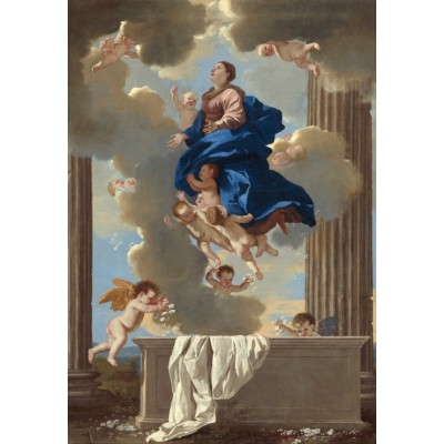Grafika - 24 pièces - Nicolas Poussin: The Assumption of the Virgin, 1630/1632