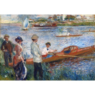 grafika-Puzzle - 104 pieces - Auguste Renoir: Oarsmen at Chatou, 1879