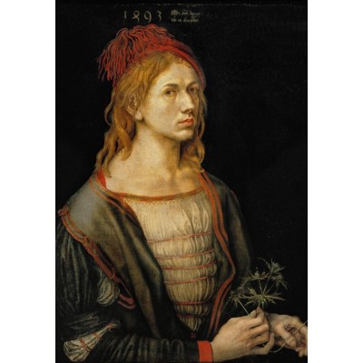 grafika-Puzzle - 104 pieces - Albrecht Dürer - Self-portrait, 1493