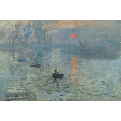 Grafika - 204 pièces - Claude Monet : Impression au Soleil Levant, 1872