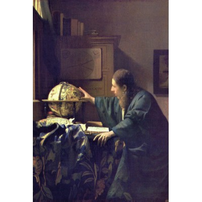 Grafika - 204 pièces - Vermeer Johannes : L'Astronome, 1668