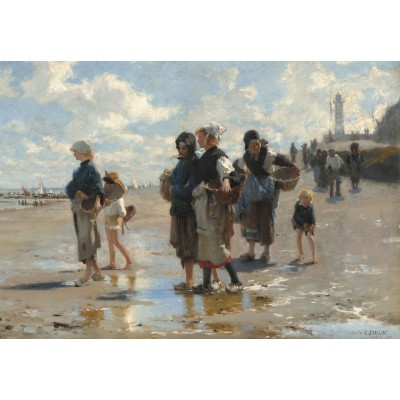 Grafika - 204 pièces - John Singer Sargent : En Route Pour la Pêche, 1878