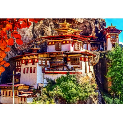 Grafika - 300 pièces - Taktshang, Bhoutan