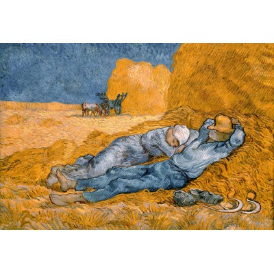 Grafika - 12 pièces - Pièces XXL - Van Gogh Vincent : La Sieste (d'après Millet), 1890